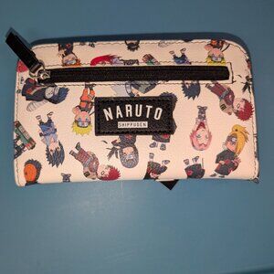 NWT Naruto Shippuden Chibi Characters Tech Wallet Wristlet  from Hot Topic